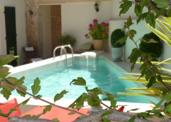 chambre maison hôtes piscine hérault charme